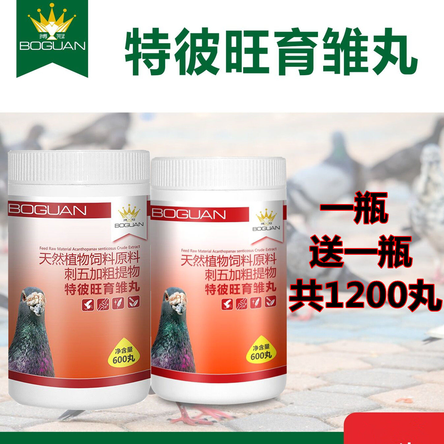 搏冠特比王育雏丸鸽子药鸽药