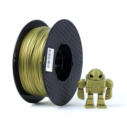 3d打印机耗材 pla 1.75mm 材料仿金属青铜 黄金银色铜 0.5/1kg - 实物图