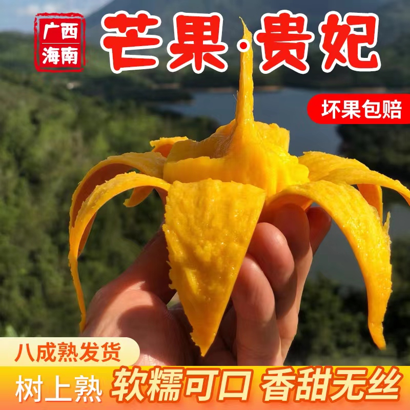 【果客】广西·贵妃芒果·5/9斤五彩香芒皮薄核小水果果软糯香甜