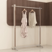 凯尼诗服装 陈列道具可定制 展示架不锈钢挂衣架商场高档简约女装