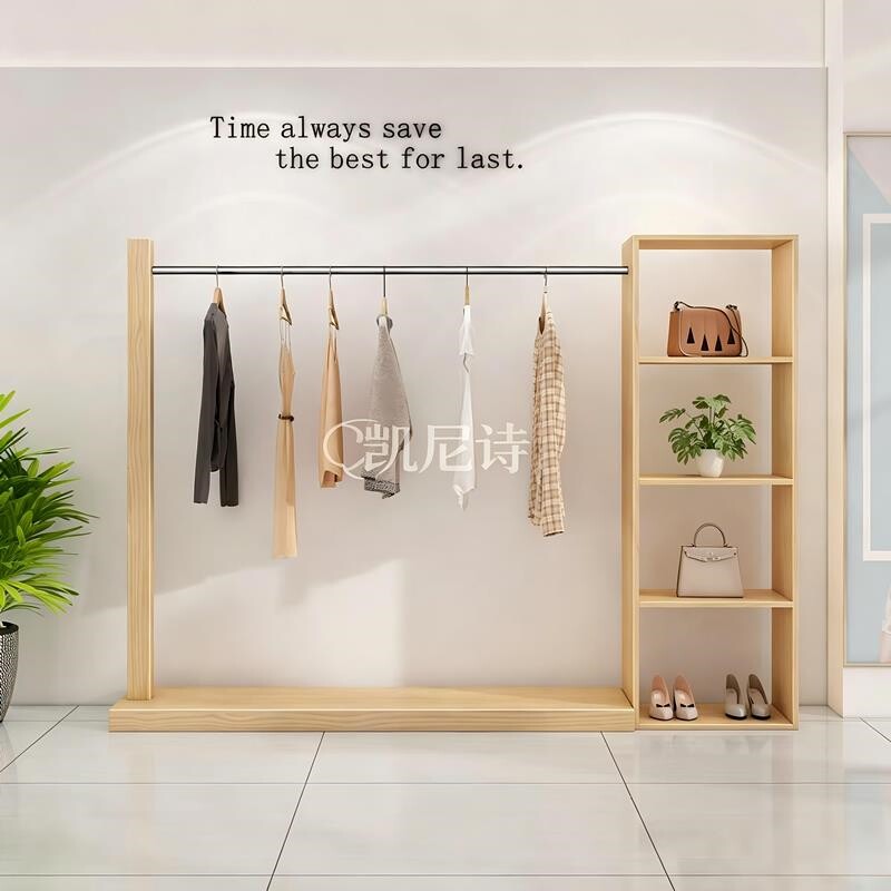 凯尼诗服装店展示架展示柜高档女装店落地式中岛陈列架货架鞋包架