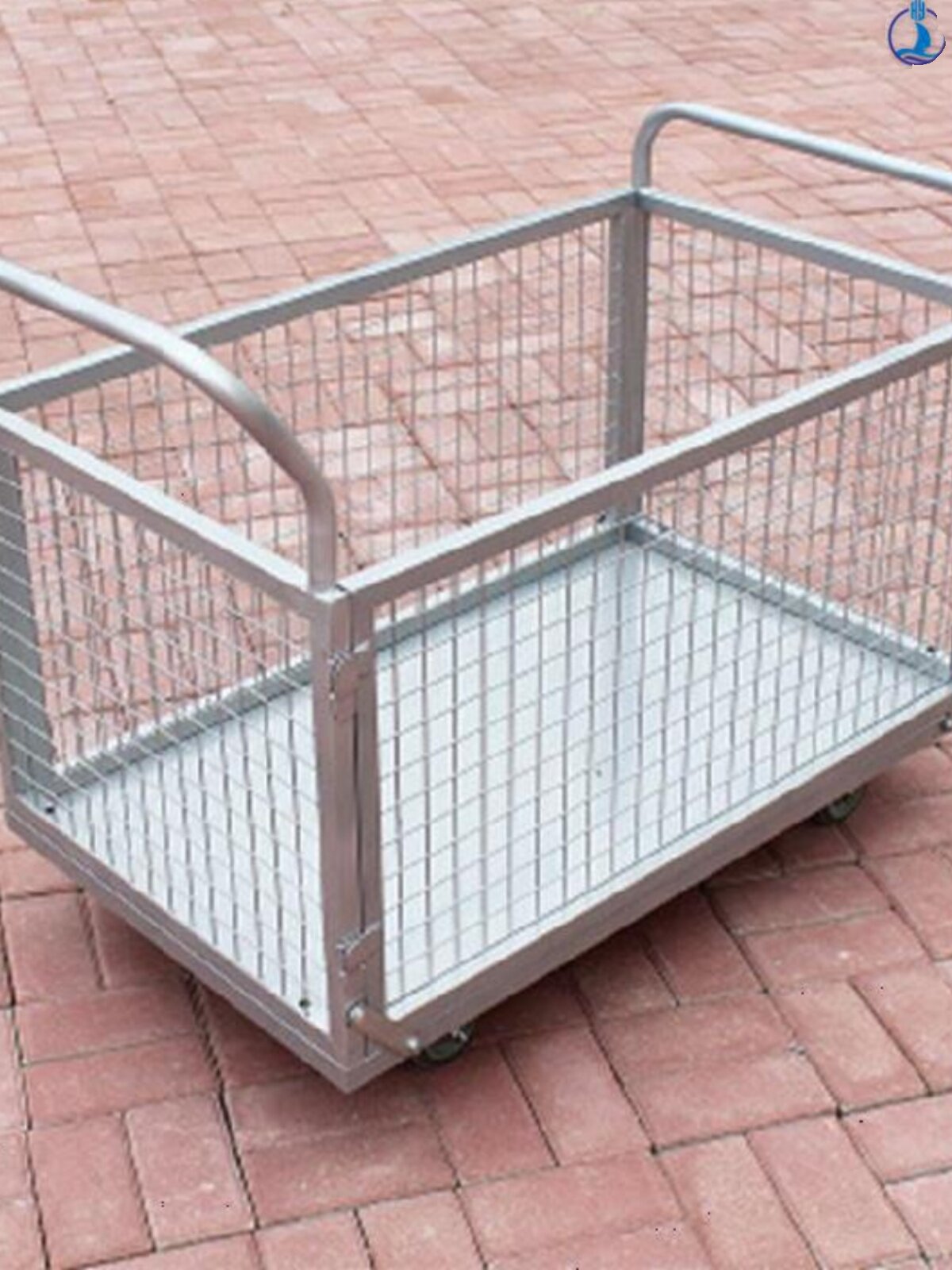 新品小推车拉货可折叠服装仓库便携多功能车间卖东西的手推车周转