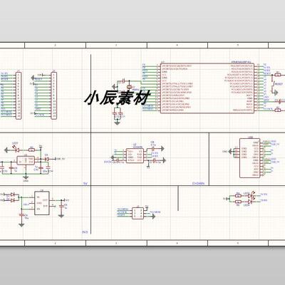 Arduinonano原理图pcb源文件AD