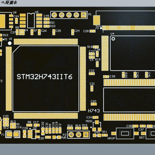 STM32F767 H743F429核心板 兼容正点原子 原理图+PCB四层板源文件