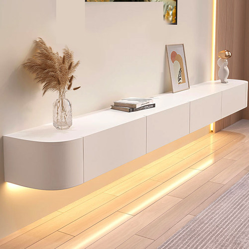 悬空电视柜可收纳物品