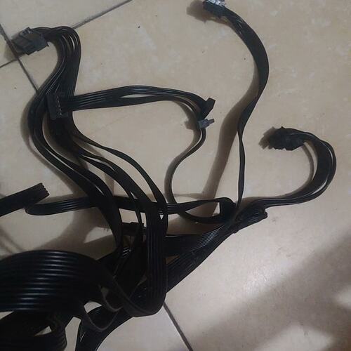 议价九州风神PX1200G模组电源 件 1200W 全模组线可维修