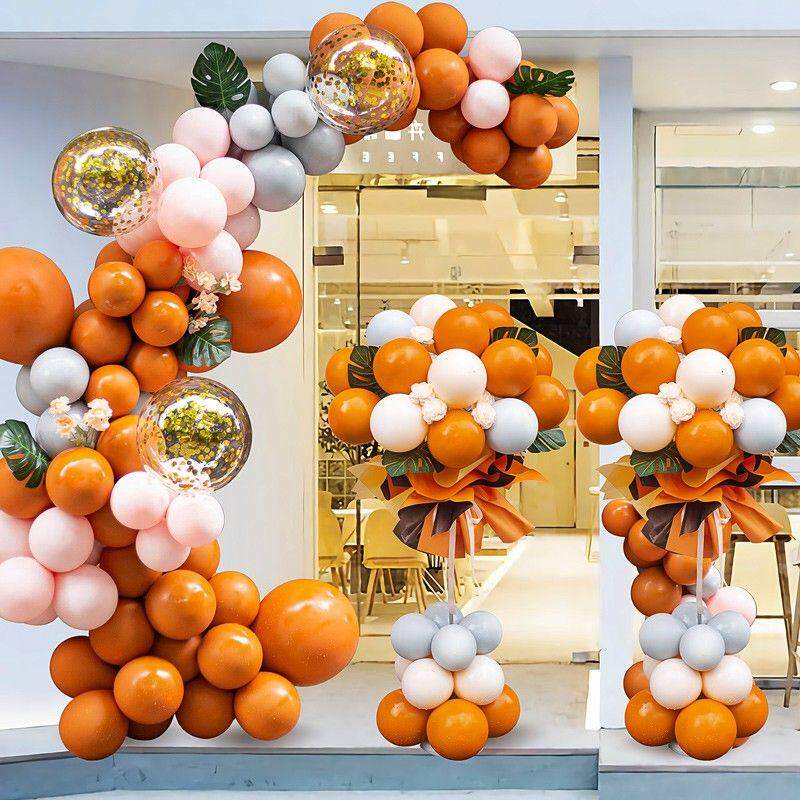 开业气球链国庆周年庆活动装饰商场门店铺美容院节日气氛场景布置