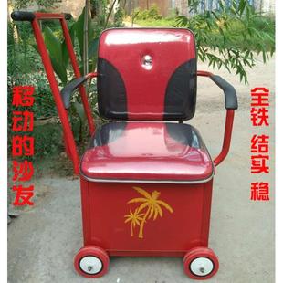 老人坐椅推车家用代步可坐推买菜行动不便手动助步带坐便器防摔