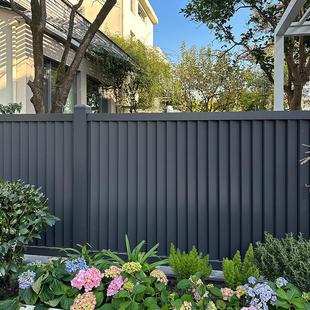 非礼勿视防窥栅栏 陆庆铝艺加厚户外隔断栅栏隔离栏