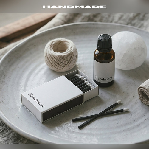 原创火柴Handmade吾岸常规款同伴手礼香薰点烟器简约设计艺术摆件
