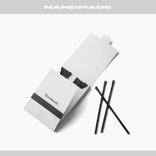 青闫火柴9.8cm超长款 怀旧简约设计新款居家安全生日香薰蜡烛火材