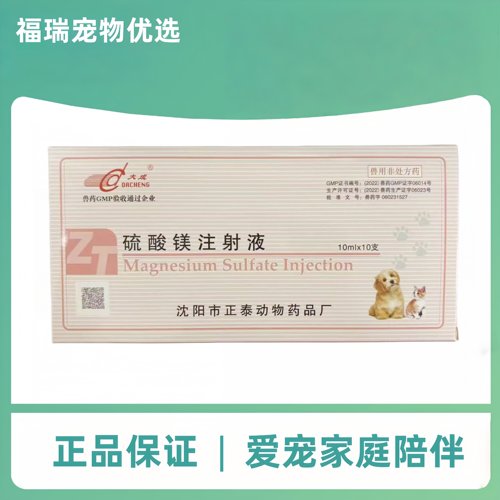 大成硫酸镁注射液10ml十支抗惊厥药破伤风及痉挛宠物适用医院同款