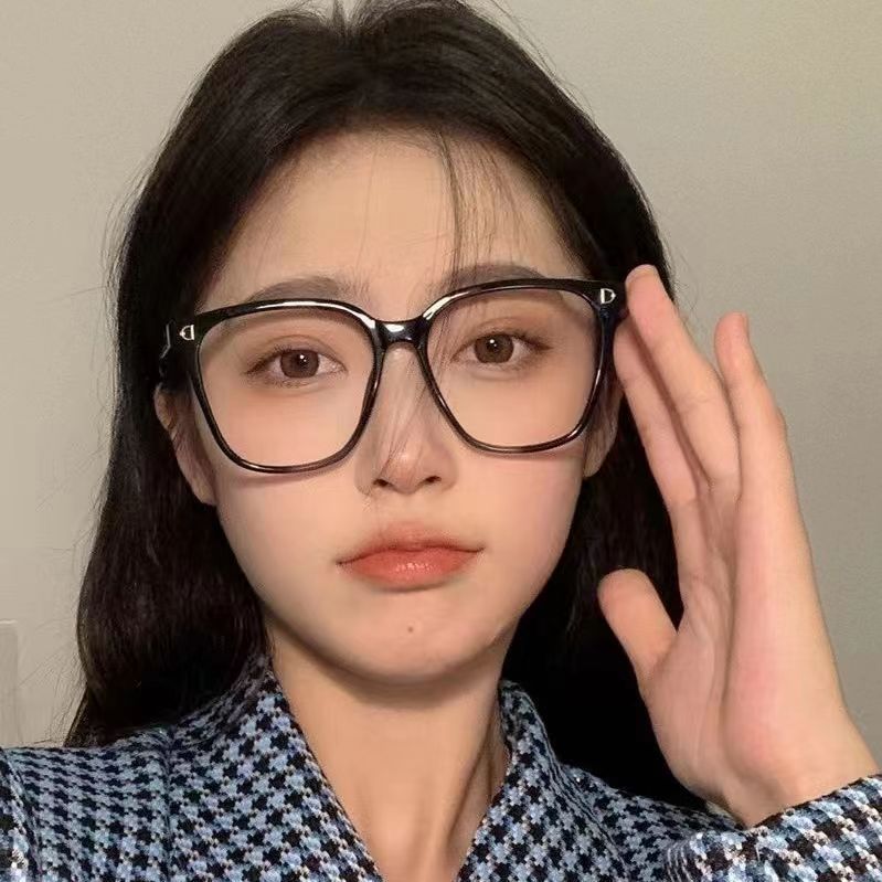 眼镜女素颜神器百搭韩版潮学生近视眼镜女透明防蓝光防辐射眼睛女
