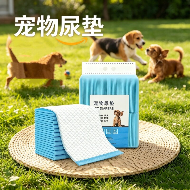 狗狗尿垫加厚除臭防漏一次性厕所尿不湿尿布锁水大码免洗干爽型