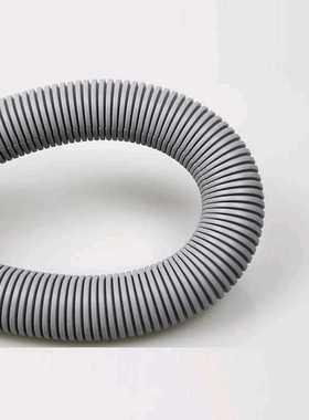 灰色套线波纹管 PP阻燃穿线蛇皮管软管室外电线光缆防晒保护套管