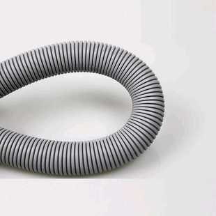 灰色套线波纹管 PP阻燃穿线蛇皮管软管室外电线光缆防晒保护套管