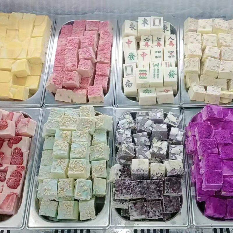 浩博炒冰机商用炒酸奶机不锈钢长锅炒冰粥机厚切泰式炒冰淇淋卷机