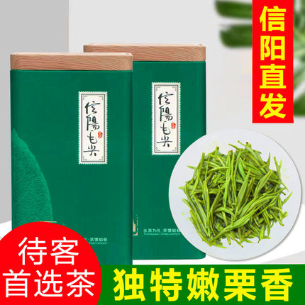 绿茶2026新茶信阳毛尖特级嫩芽雨前散装500g商城高山春茶毛尖茶叶