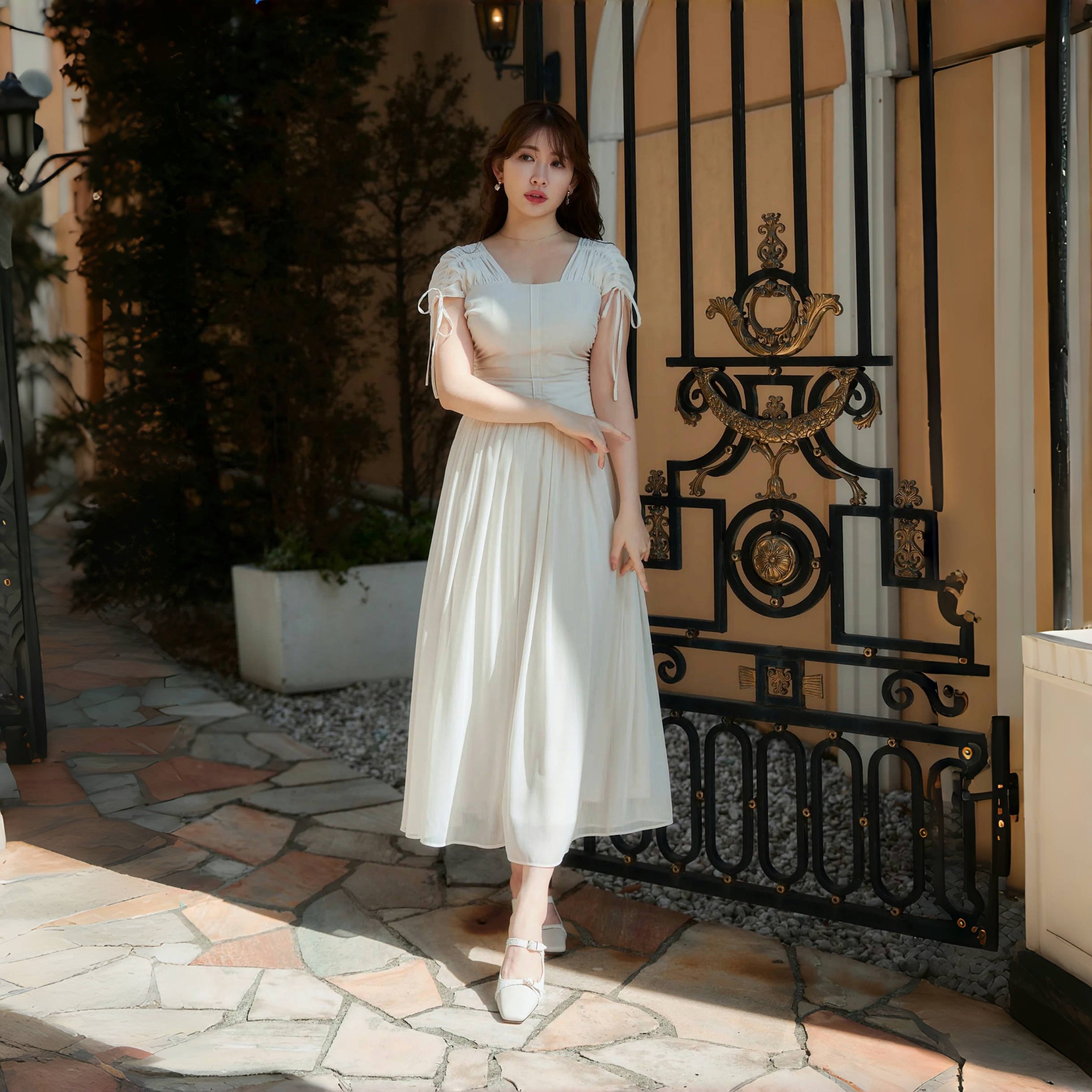 Her lip to官方正品云连衣裙