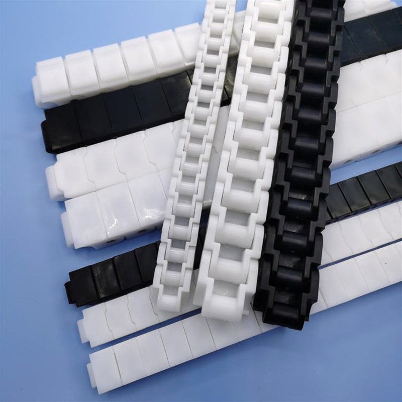 PC40工程塑料平板黑色防静电4060P白色传动链120滚子上下板机链条