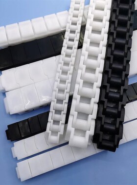 PC40工程塑料平板黑色防静电4060P白色传动链120滚子上下板机链条