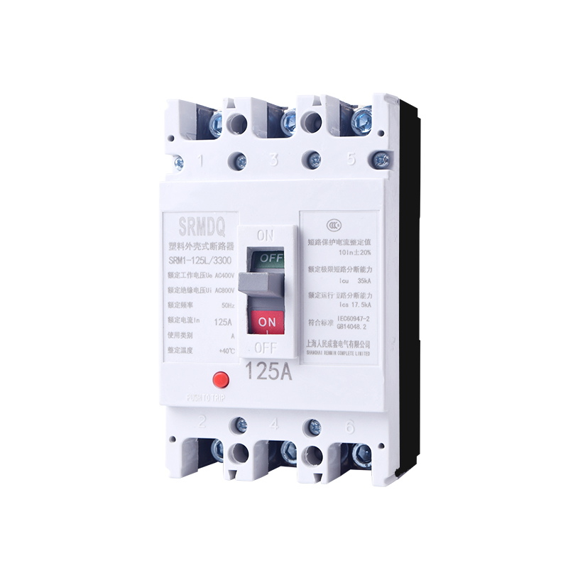 上海人民CM1塑壳断路器100A 三相四线空气开关250A400A总电闸380V