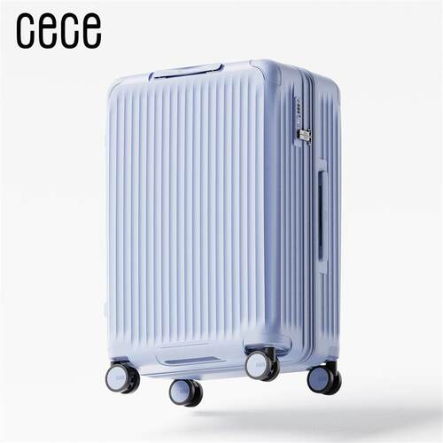 CECE可扩展大容量行李箱女拉杆登机旅行密码箱结实耐用箱子登机箱