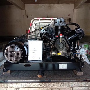 大丰中高压打气泵活塞式空压机吹瓶管道试压激光切割30/40/60公斤