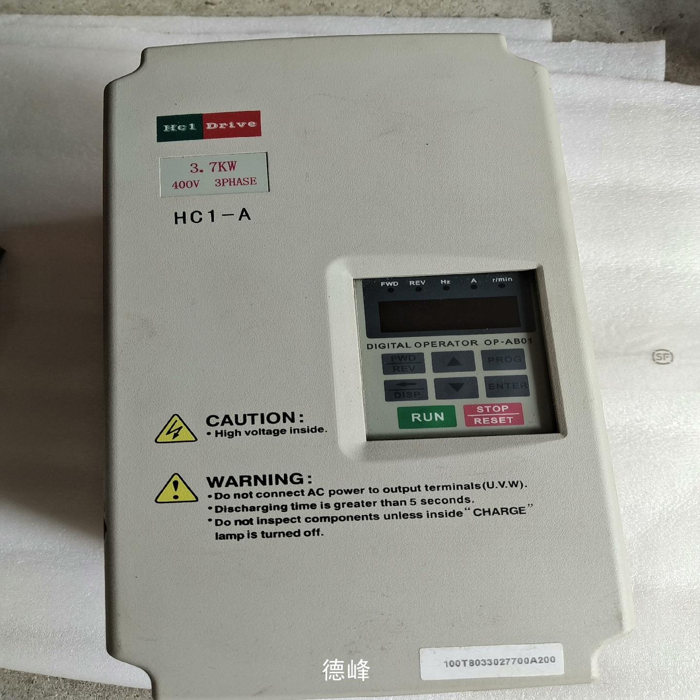 [德峰]拆机HC1－A,.海利铺变频器HC1A03D743B,.功能议价