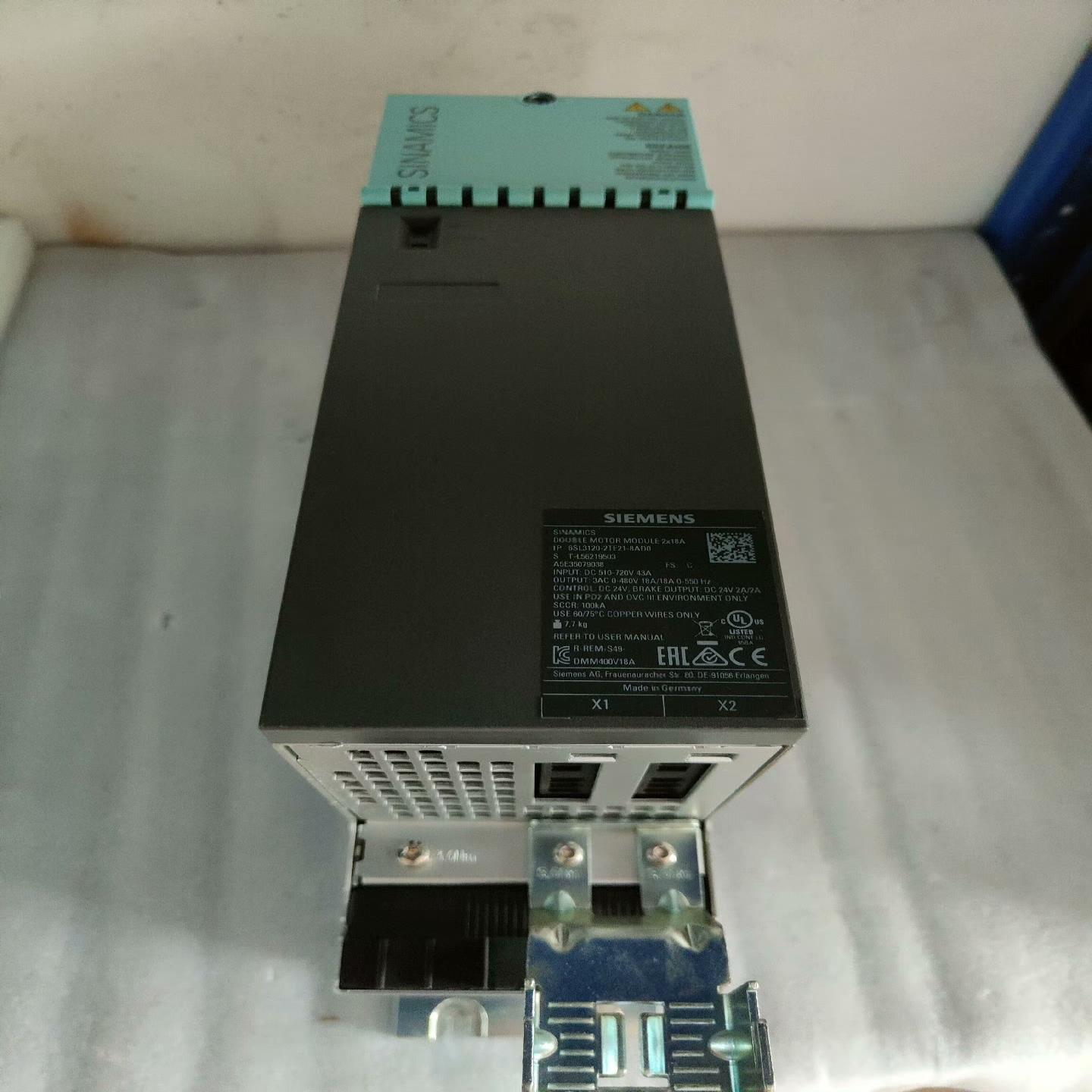 （设备配件）西门子6SL3120-2TE21-8AD0实物图拍摄，成色完