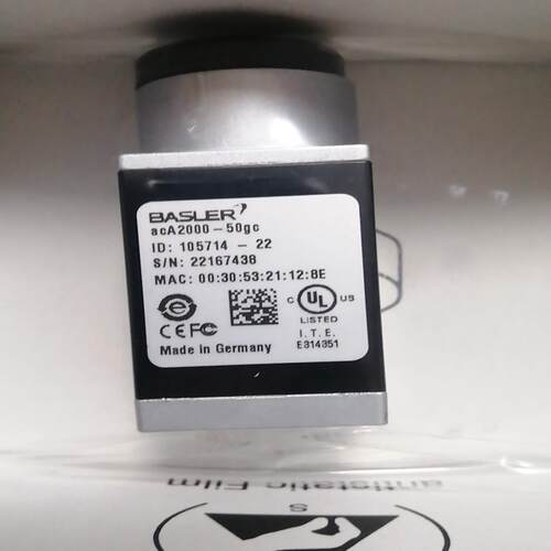 巴斯勒acA2000-50gc  acA2000-50gm工