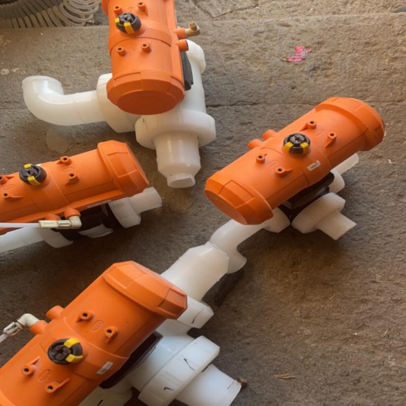 [德峰]GF  三通阀体pvdf d63DN50  d40DN32，