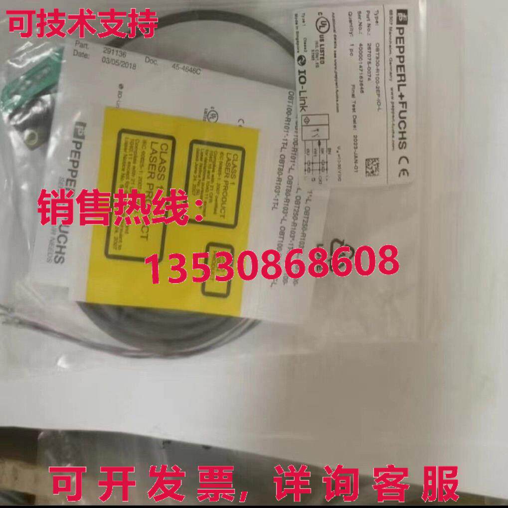 供应原装倍加福 OBT300-R100-2EP-IO-L