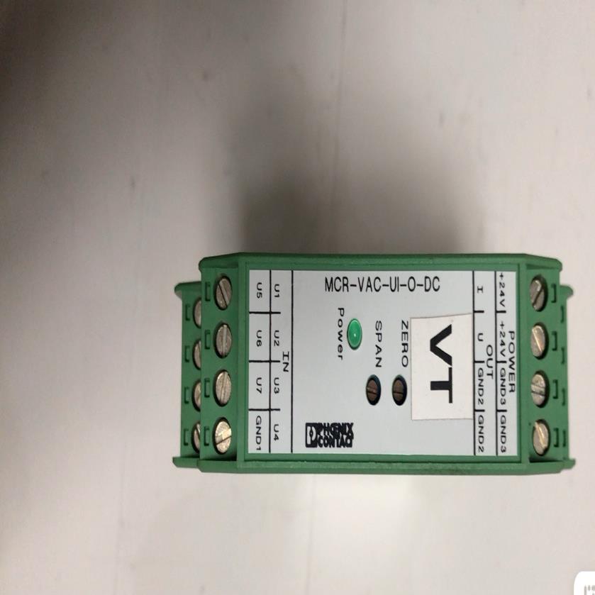 菲尼克斯电压测量变送器 MCR-VAC-UI-O-DC
