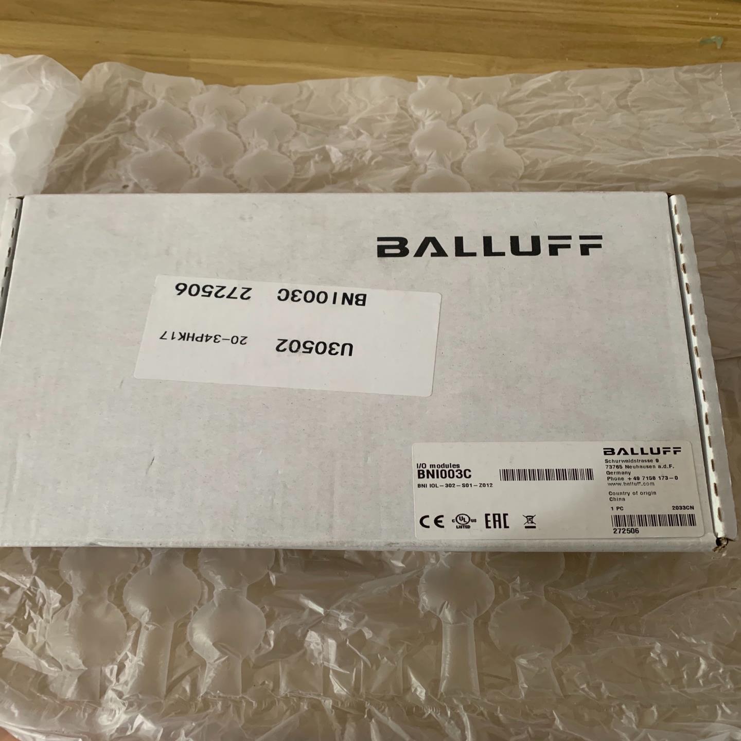 全新巴鲁夫BNI003C BNI IOL-302-S01-Z