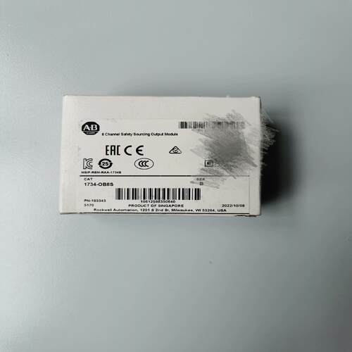 AB PLC 1734-OB8S全新原装正品现货。