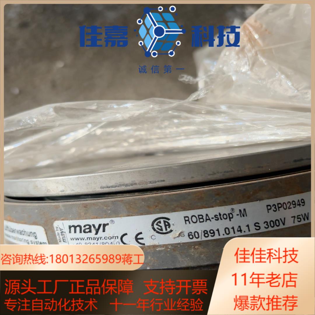 mayr麦尔60/891.014.1时300V 75W 刹车
