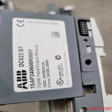 议价：DC522 B7，ABB模块，成色漂亮，外观无瑕疵，功能包好