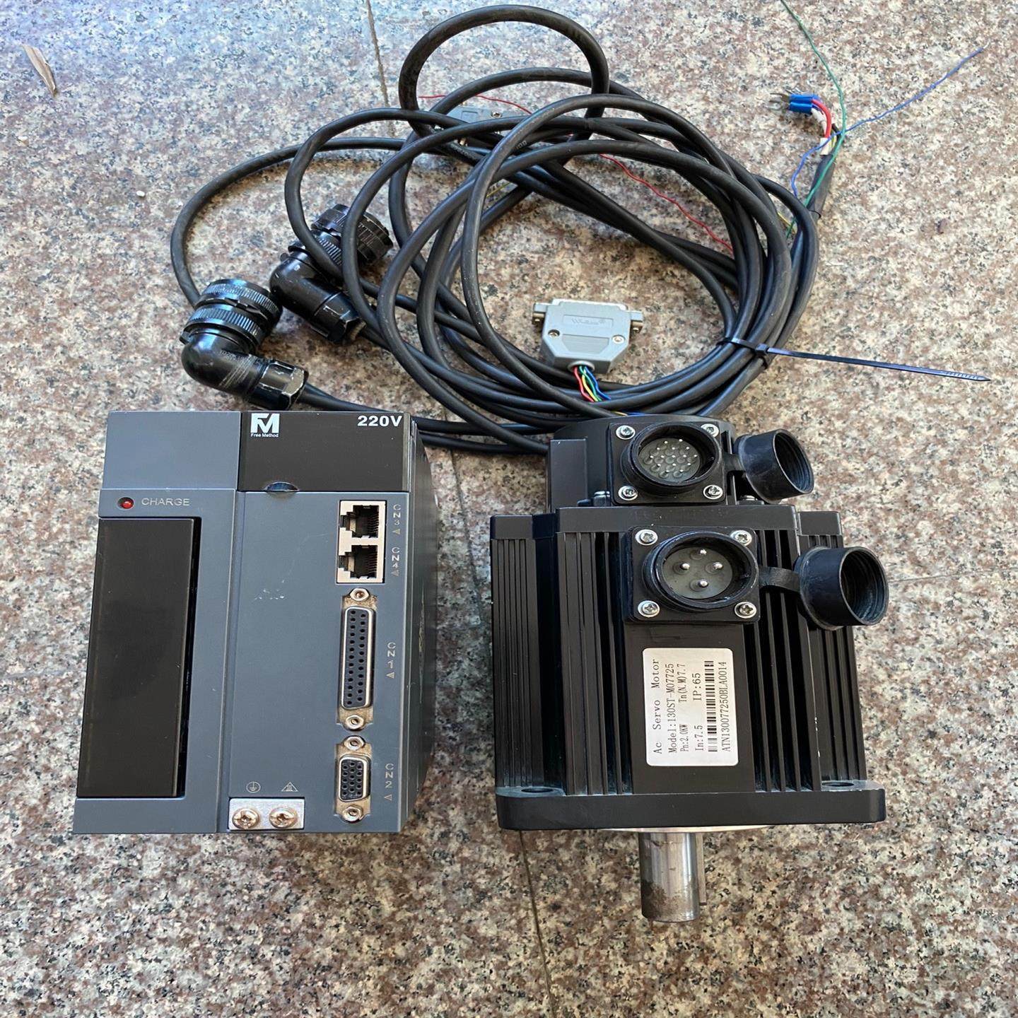 2KW汉桥伺服套装HS100M2-N30A，无功能完好，