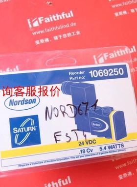 Nordson 1069250 诺信全新热熔胶机用电磁阀