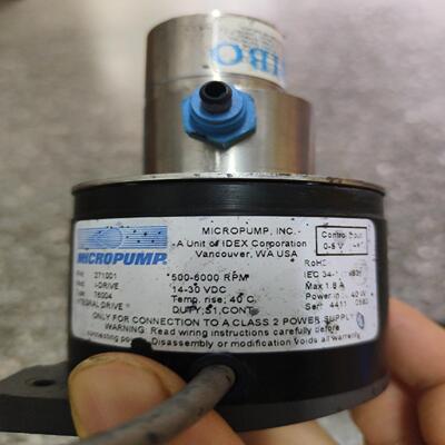 (议价)MICROPUMP直流无齿轮泵L23735，件
