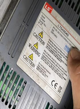 （设备配件）LS驱动器400w一台 L7SA004B包好的