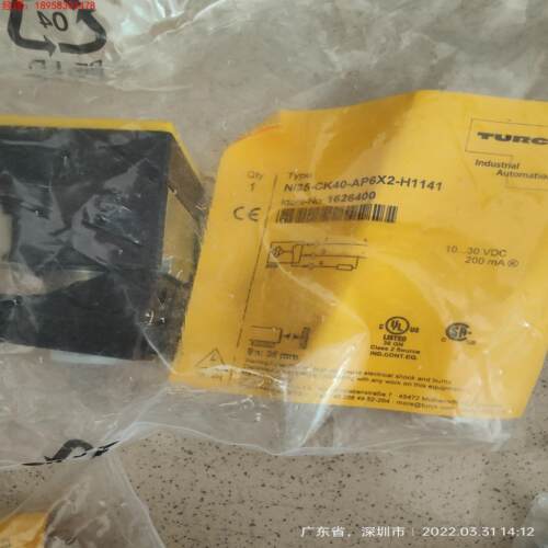 TURCK图尔克NI35-CK40-AP6X2-H1141接近开关原装正品现货