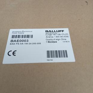 正品 巴鲁夫传感器BAE0003 BAE 全新原装