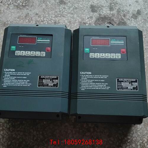 【非标价】爱德利ADLEEPOWER变频器AP4G3-75R功能完好