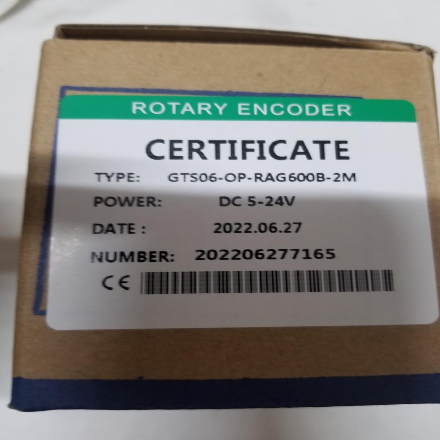 {莱茵电子商行}GTS06-0C-RAG1024Z1-2M 光电编码器 OC