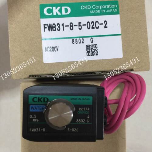 CKD电磁阀FWB21-6-2-02HS-3 FWB31-8-5-02C-2 FFB-2106A2C3L3议价