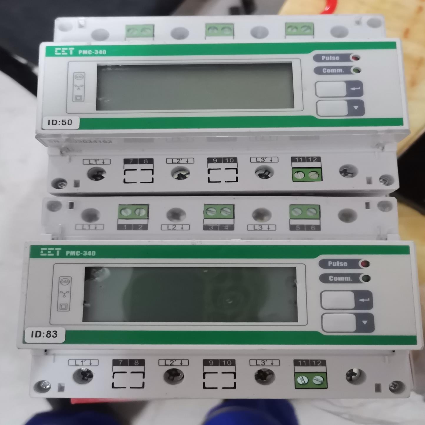 深圳中电技术PMC-340A/B智能导轨电能表轨道三相四线多