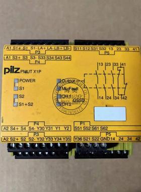 PILZ安全继电器PMUT X1P 24VDC订货号778010议价