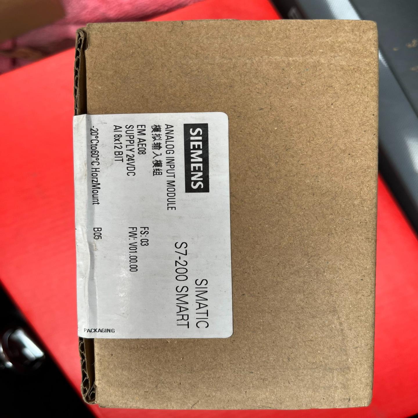 西门子模拟量输入模块ae08，全新原装，需要的议价带走